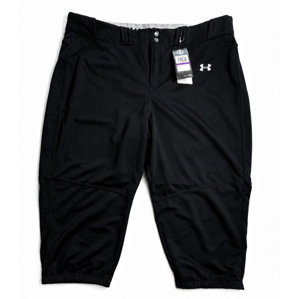 Women's Under Armour Black Softball Pants, Size XXL New With Tags